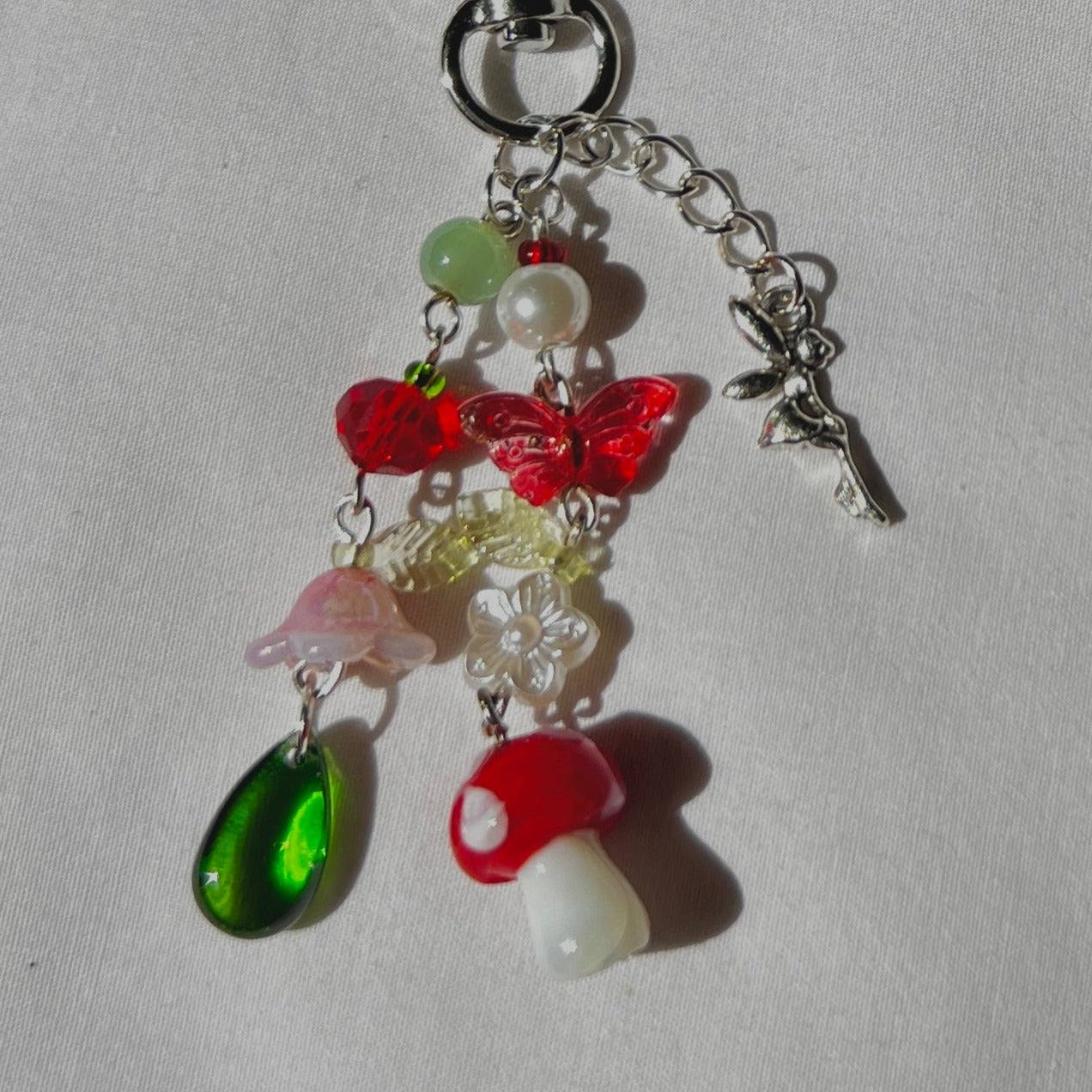 cottagecore keychain