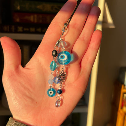 evil eye bag charm